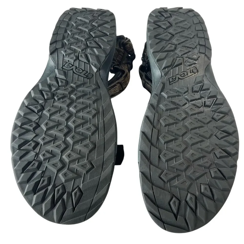 Teva Mens Terra Fi Lite Sandals Mens 13 Black Brown Hiking Water Shoes Trail